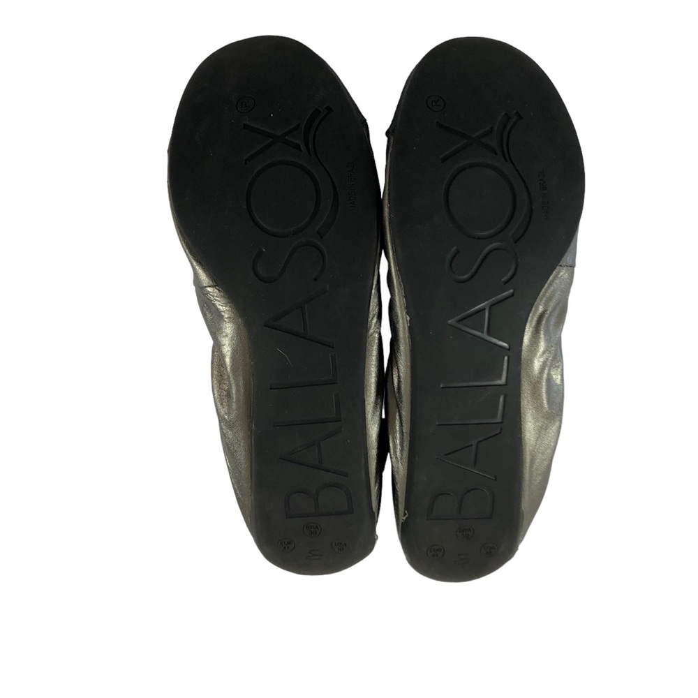 Ballasox by Corso Como Women Black & Silver 2 Tone Prince Ballet Flats US 10 - Picture 6 of 10